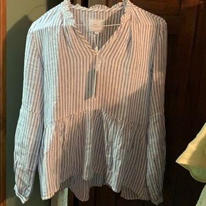 Rails babydoll peasant shirt